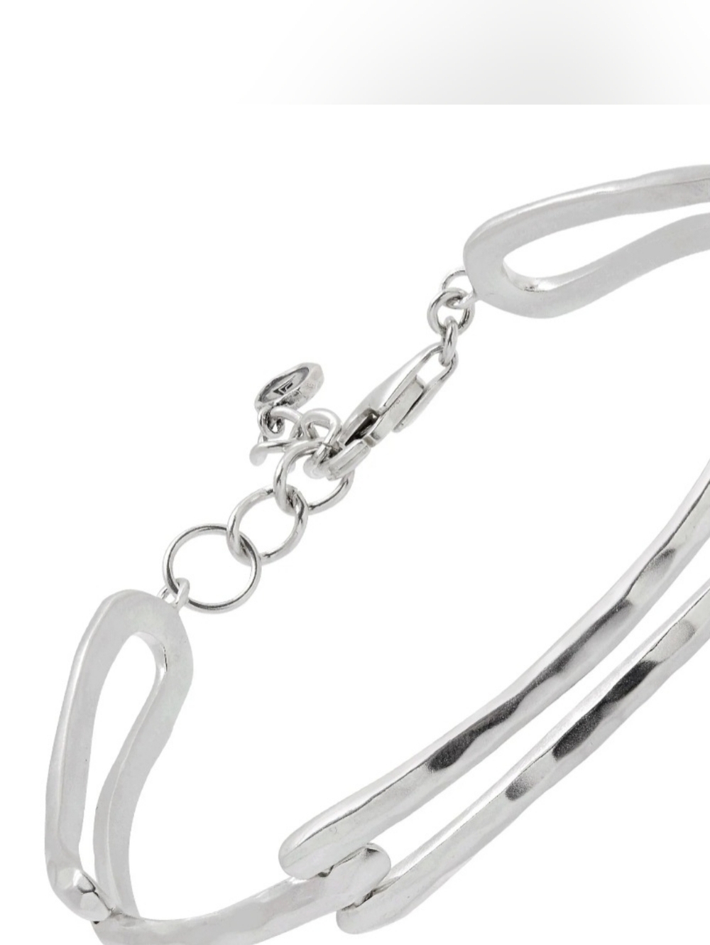 Silpada 'Triple Link' bracelet B3407 Sterling Silver 925